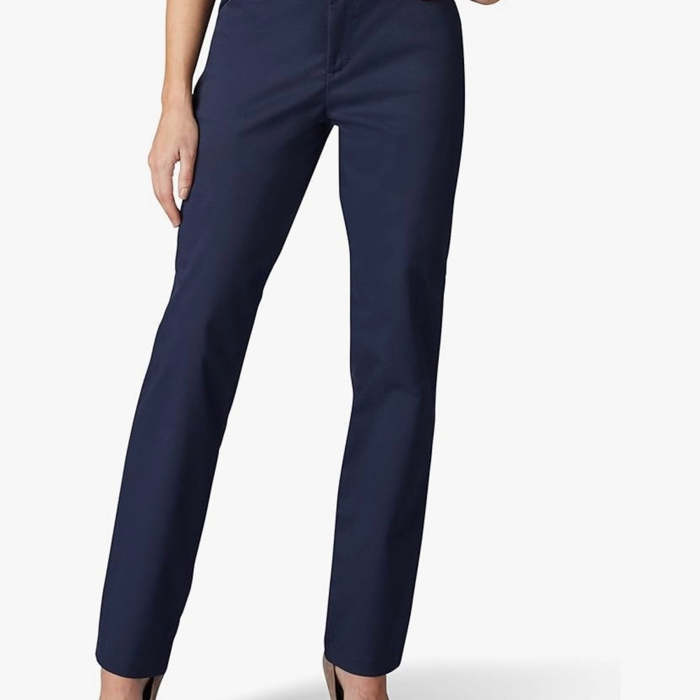 Lee Blue Straight Leg Pants